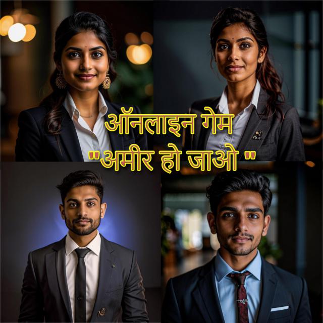 खेल की शुरुआत "अमीर हो जाओ"